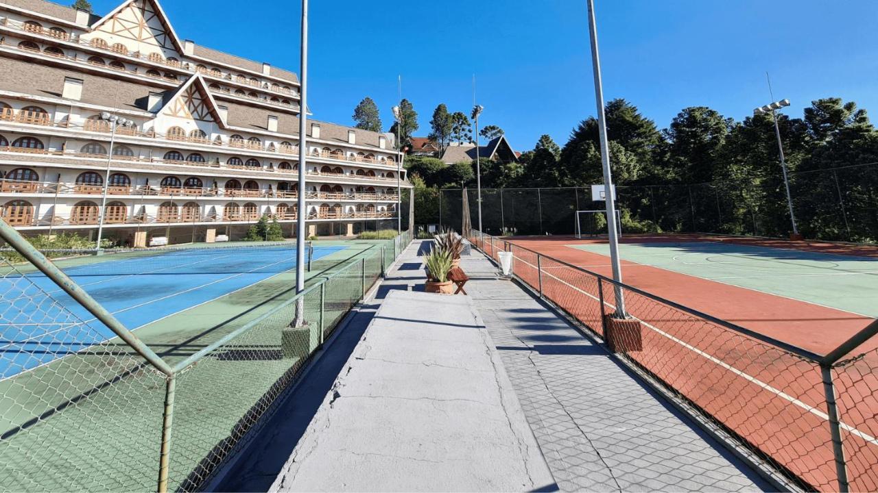 C/ Piscina Aquecida, Lareira #amplo Lazer# Apartamento Campos do Jordão