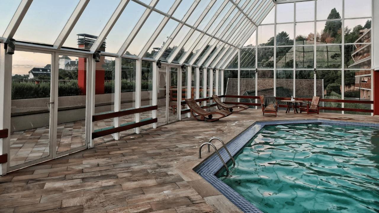 Apartment Duplex Luxo Com Piscina Aquecida, Lareira E Wifi