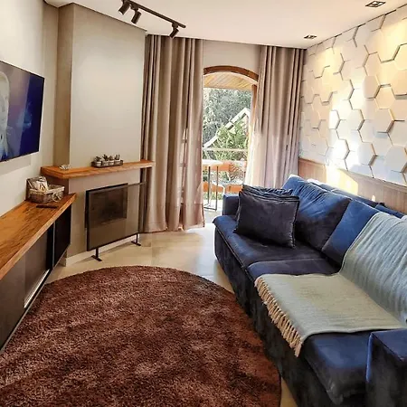 Duplex Luxo Com Piscina Aquecida, Lareira E Wifi Apartment Campos do Jordao Exterior photo